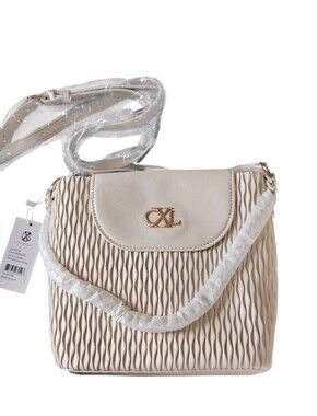 Christian Lacroix Ritz Ruched Bucket Bag Crossbody - NWT
